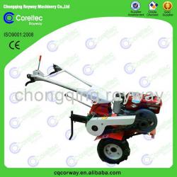 Agricultural diesel engine mini farm hand rotavator for lames