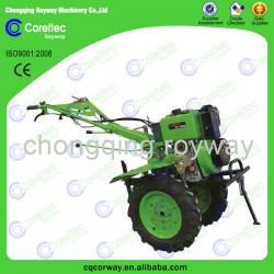 Agricultural hand push gasoline power mini tiller