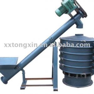 Agricultural screw conveyor material transport equipment