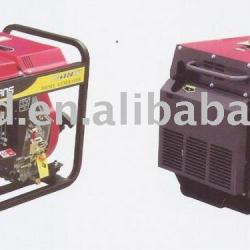 Air cooled welder generator set