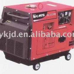 Air cooled welder generator setDG6500SEW