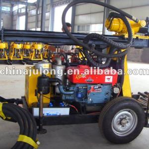 Air DTH trailr mounted portable water well drilling rig-HZ-150A