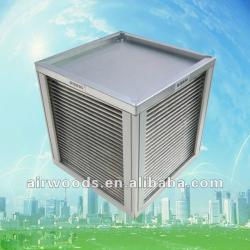 air to air aluminium cross flow plate heat exchanger