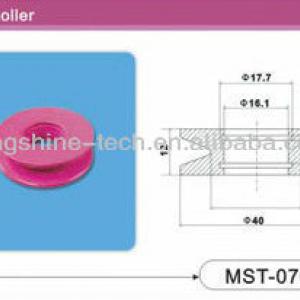 Alumina textile ceramic guide pulley part