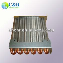 Aluminium finned tube heat exchanger