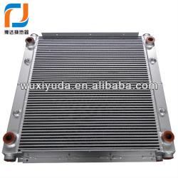 aluminium plate bar air-cooled heat exchanger,air-oil cooler for air compressor