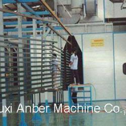 Aluminium profile powder coating line