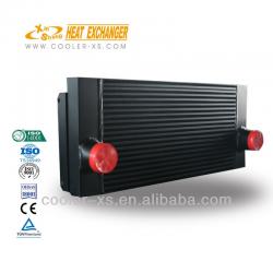 aluminum fin,casting tube , intercooer / CAC / air cooler/ aftercooler for compressor