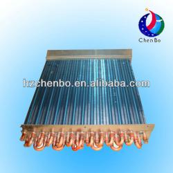 Aluminum fin evaporator