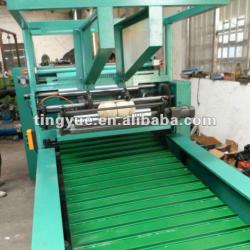 Aluminum Foil Rewinder / Kitchen Aluminium Foil Rewinding Machine