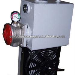 aluminum hydraulic oil cooler for concrete mixer