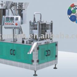 Aluminum-plastic cap assembly machine