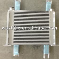 Aluminum plate fin heat exchanger