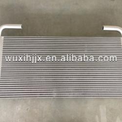 Aluminum plate fin heat exchanger