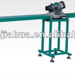 Aluninum spacing bar cutting machine