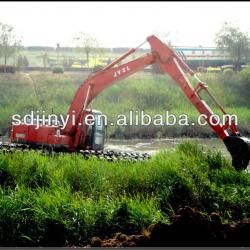 AMPHIBIOUS EXCAVATOR with LONG ARM ,0.9 CBM BUCKET, JYSL-350-2