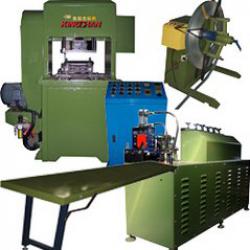 Angle-protecting mesh machine