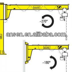 Anson 10T cantilever crane work with used truck crane