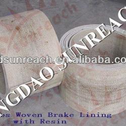 Asbestos Woven Brake Lining Rolls with Resin