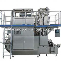 Aseptic brick shape carton filling machine