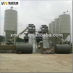 Assembly steel silo for cement brick making machine