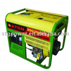 ATON 1.8/2.0kw 4HP engine XD170 air cool open type, Diesel Generator