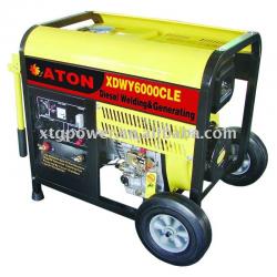 ATON 4.5/5.0KW 50-190A Electric start Air-Cooled 4-Stroke Diesel Welding Generator