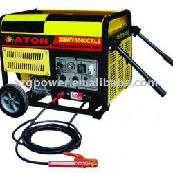 ATON 5.0/5.5kw Air cooled Single Cylinder 190F Gasoline Welding Generator