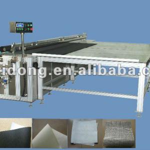 Auto-Ultrasonic jacquard curtain fabric cutting machine