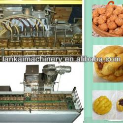 Auto walnut shape sandwich cookie making machine