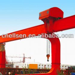 Automated C type single gantry crane applied in steel plant