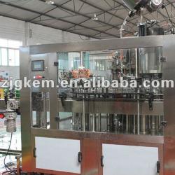 Automatic beer glass bottle washer filler and seamer equipment/line