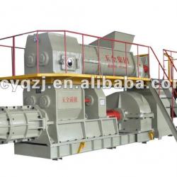 Automatic brick making machine.