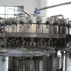 Automatic carbonated soft drink filling machine