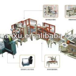 Automatic Case Erector- Case Sealer - Strapping Machine