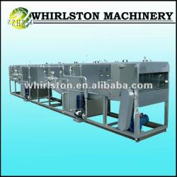 automatic continuous spraying bottle juice sterilization equipment