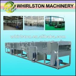 automatic continuous spraying bottle juice sterilization machine