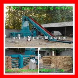 Automatic corn straw packaging press machine