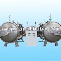 automatic double kettle sterilization for pouch food