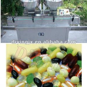 Automatic double pan capsule counter and packing