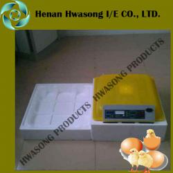 Automatic egg turner small hatcher capacity of 48 eggs incubator for sale with the best price