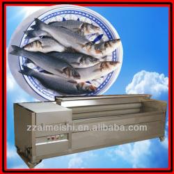 Automatic fish scale removing machine