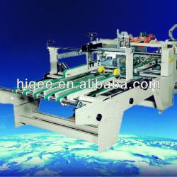 automatic folding carton box gluing machine