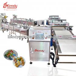 Automatic foodstuff feeding conveyor and packaging system