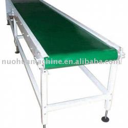 automatic head drived straight pvc belt conveyor