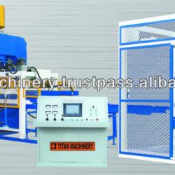 Automatic high pressure brick machine