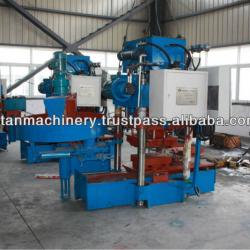 Automatic hydraulic concrete roofing tiles making machine