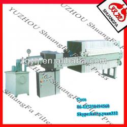 automatic hydraulic filter press for slurry dewatering 0086 13733849560