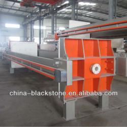 Automatic Hydraulic Pressure Chamber Filter Press for Pond Sludge