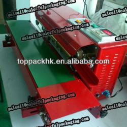 Automatic impulse plastic film heat sealing machine/Continuous plastic bag sealer heat sealing machine/heat seal machine